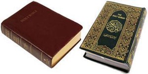 comparison between the bible and Quran 